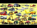 Police Cars, Ambulances, Fire Trucks, Trucks, Cars, Buses, Planes | Learn Vehicle Name Sounds