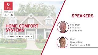 QH Seminar Series: Home Comfort Systems