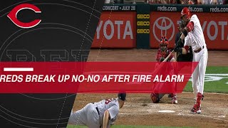 Austin Gomber loses no-hitter after fire alarm