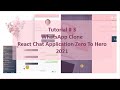 #3 Build ReactJS Firebase Chat Application | Build WhatsApp Web App clone| Create Firebase
