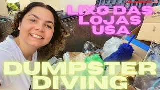 DUMPSTER DIVING DAS LOJAS | MUITAS VELAS CHEIROSAS | LIXO DOS ESTADOS UNIDOS |  | BASURA