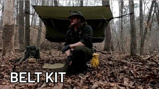 Gear Loadout + Hammock camping in Appalachia (and armadillos sightings)