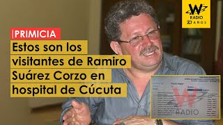 Estos son los visitantes de Ramiro Suárez Corzo en hospital de Cúcuta