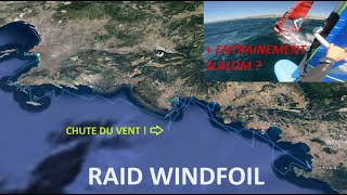 Windfoil raid from Marseille to Toulon (with issues...)