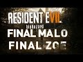 FINAL MALO / FINAL DE ZOE | RESIDENT EVIL 7 / BIOHAZARD 7 | Gameplay Español