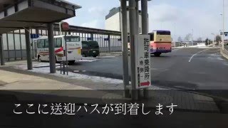 新千歳空港 送迎場所（JAL側）