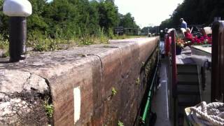 Locking in the Canal du Centre - Burgundy France