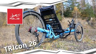 AZUB TRIcon 26 recumbent trike - 2022 overview