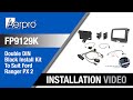 AERPRO FP9129K - Headunit Installation Kit To Suit Ford Ranger PX 2015+