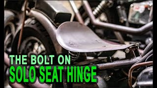 Honda Shadow Solo Seat Hinge - NO WELDER REQUIRED!