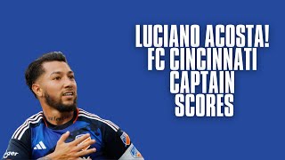 Luciano Acosta! FC Cincinnati captain scores Messi esque golazo