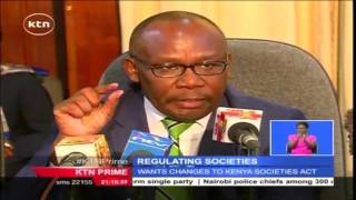 Kenya Law Reform submits recommendation to AG for review of registration of societies