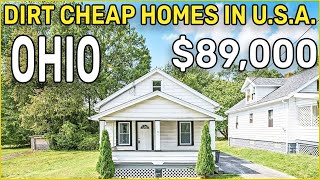 DIRT CHEAP 5 Homes Under $45,000 Duplex Homes in Ohio