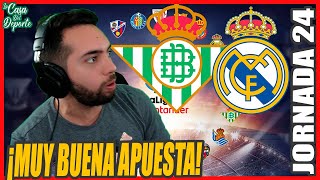REAL BETIS VS REAL MADRID PRONÓSTICO 🔥 | JORNADA 24 | LA LIGA | APUESTA FUTBOL ESPAÑOL | FUTBOL
