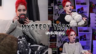 Mystery Yarn Bag Unboxing and Testing Jumbo Yarn