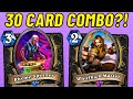 A 30 Card Hearthstone Combo?! Rhyme Spinner OTK!