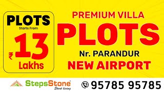 RERA Approved Plots Near Parandur New Airport ₹.13 Lakhs*