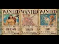 Predicting last bounties Straw Hat Pirates - FINAL ONE PIECE