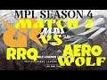 RRQ VS AERO WOLF GENFLIX MATCH 2 GAME 1 MOBILE LEGENDS PREMIERE LEAGUE - MPL SEASON 4