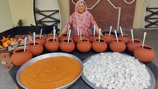 Handi Paneer Recipe By Granny | Paneer Recipe | Desi Style Paneer Making | Veg village food