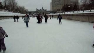 Ice-Skating @ Rideau Canal, Ottawa, Canada