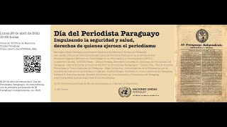 Día del Periodista Paraguayo: Lunes 26 de abril de  2021