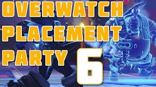 Overwatch - Season 9 Competitive Gameplay Placement Party PART 6 - 4PLAY