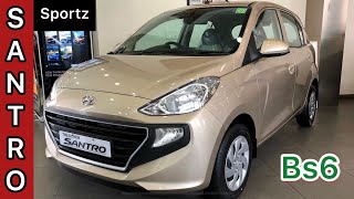 2021 Hyundai Santro - 1.1L Sportz Bs6 - Walkaround , Features , price , interiors , exteriors, beige