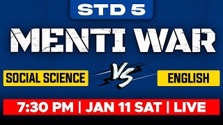 STD 5 | Mentiwar - English v/s Social Science  | Eduport