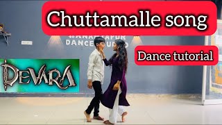 Devara | Chuttamalle song Dance tutorial by Anantapur dance studio students #ntr #devara #jrntr