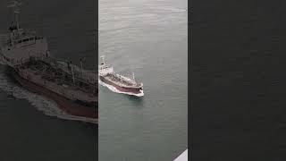 内航船　タンカー　上野トランステック　来島海峡大橋　2024年11月16日 Kurushima Strait　#ship#内航船