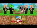 JJ Built a HOUSE inside the GRAVE To Prank Mikey in Minecraft (Maizen)