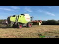 rare moisson de blé noir fauché 2017 l claas lexion 650 l eta geinguene