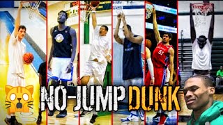 6 Basketball Players Did the "No Jump" Dunk