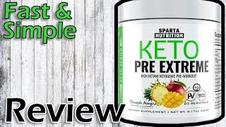 Keto Pre Workout EXTREME Review