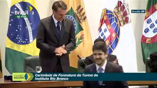 Cerimônia de Formatura da Turma do Instituto Rio Branco 2019