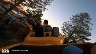 Woodstock Express POV \u0026 Planet Snoopy Walk-Through | California's Great America