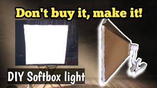 DIY SOFTBOX LIGHT | CY. TV