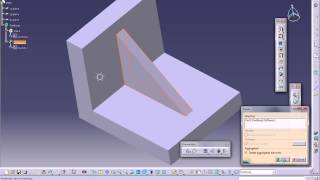 Catia V5 Tutorials|Part Design|Stiffener