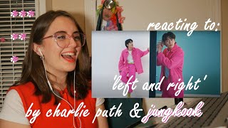 charlie puth - left and right (feat. jungkook of bts) 💖 reaction video