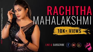 Video Of South Indian Tv Actress Rachitha Mahalakshmi 💖 In Tamil, Telugu & Kannada