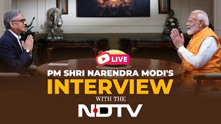 WATCH LIVE: PM Shri Narendra Modi's interview with the NDTV.