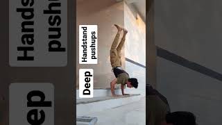pushup for shoulder and chest | handstand pushups | #trending #shorts #viral #fitness #pushups #gyan