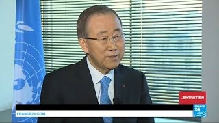 Ban Ki-moon, secrétaire-général de l'ONU : "l'accord de Paris sur le climat est irrévocable"