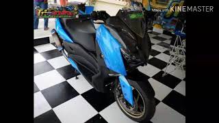 X-MAX, PCX ทำสีสวยๆ สั่งได้ทุกสี โก๋อาร์ทอะไหล่แต่ง (เสก สิงห์ปทุม)