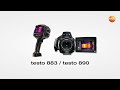 the testo 883 thermal imager with time saving testo siterecognition technology