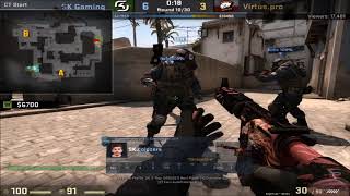 POV - Coldzera (SK)(28-11) vs Virtus.Pro / mirage / 24.10.2017 / 1080p 60fps