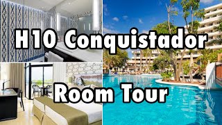 H10 Conquistador Tenerife Standard Room Tour With Sea View