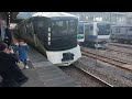 e001形train suite四季島春の旬コース回送勝田駅入線