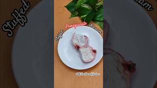 Only 2 Ingredients Pomegranate Icecream at home| Anar Icecream#ytshorts#shortsfeed #trending #viral